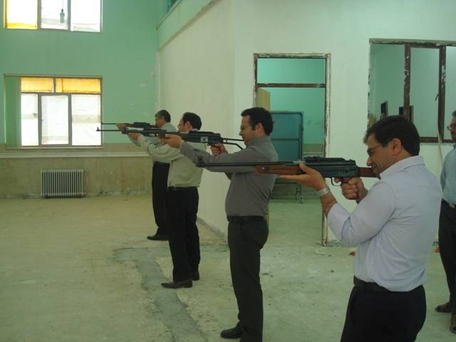 برگزاري مسابقات تيراندازي با تفنگ بادي