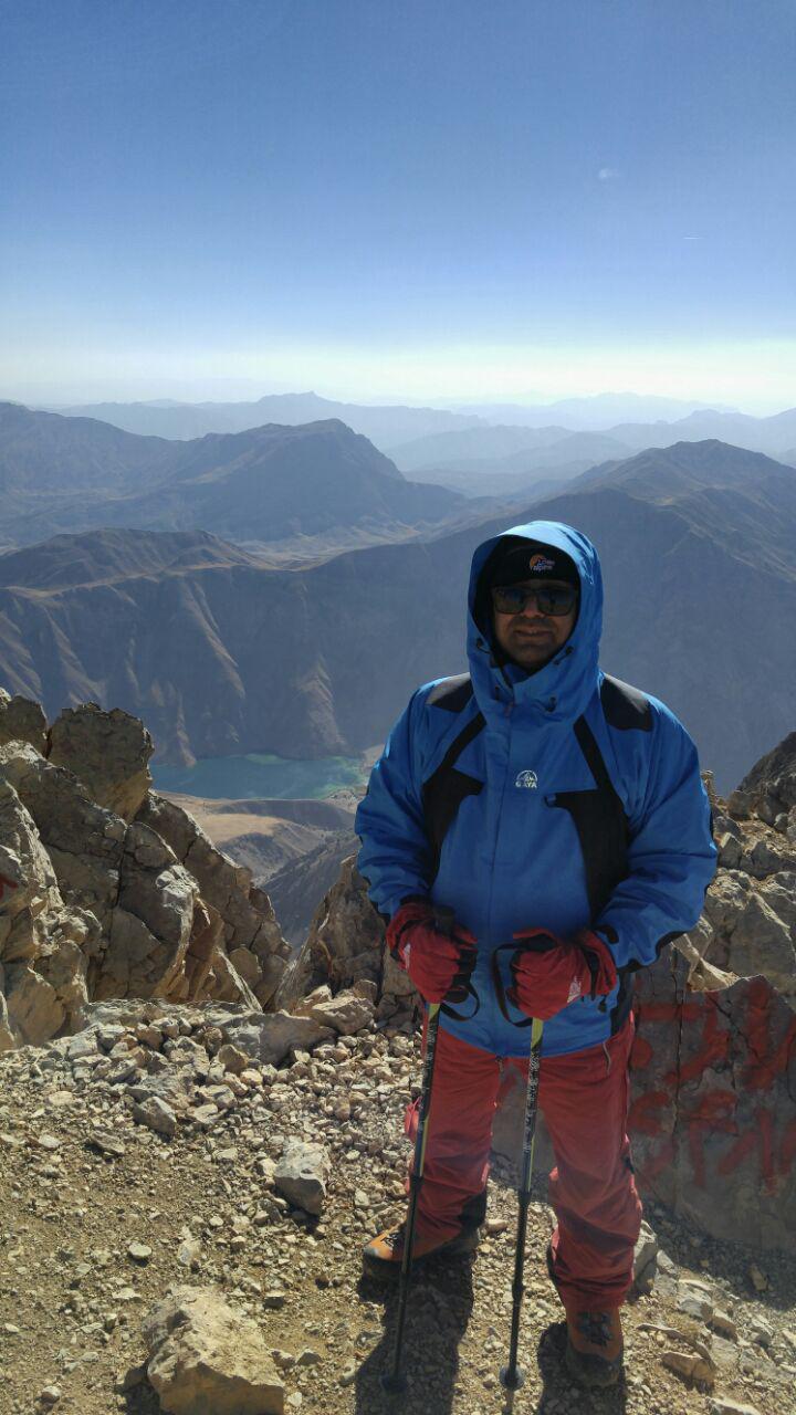 صعود به قله 4150 سنبران اشترانکوه توسط دکتر مهدي صيدي