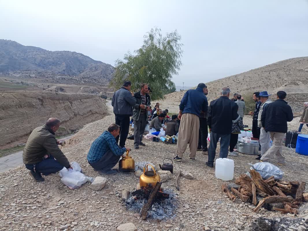 اردوي فرهنگي تفريحي کارکنان بسيجي دانشگاه به منطقه بانروشان قرارگاه حضرت اميرالمومنين ( ع)