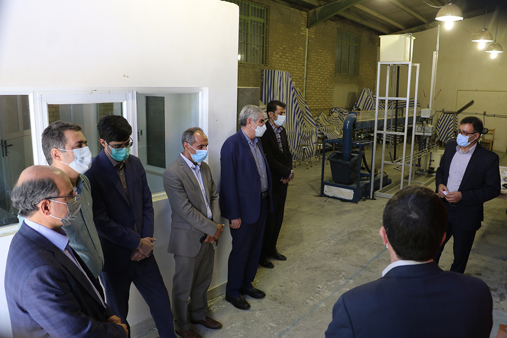 افتتاح آزمايشگاه پژوهشي مهندسي آب دانشگاه ايلام