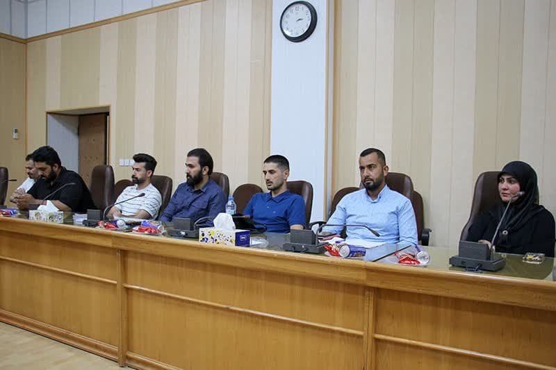 برگزاري نشست هم‌انديشي هيئت رئيسه دانشگاه ايلام و نمايندگان دانشجويان بين‌الملل