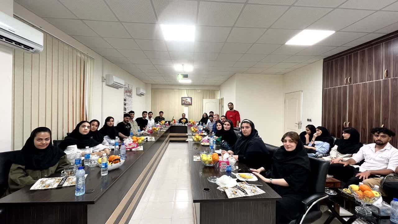 بازديد دانشجويان مهندسي عمران دانشگاه ايلام از سد ميمه 