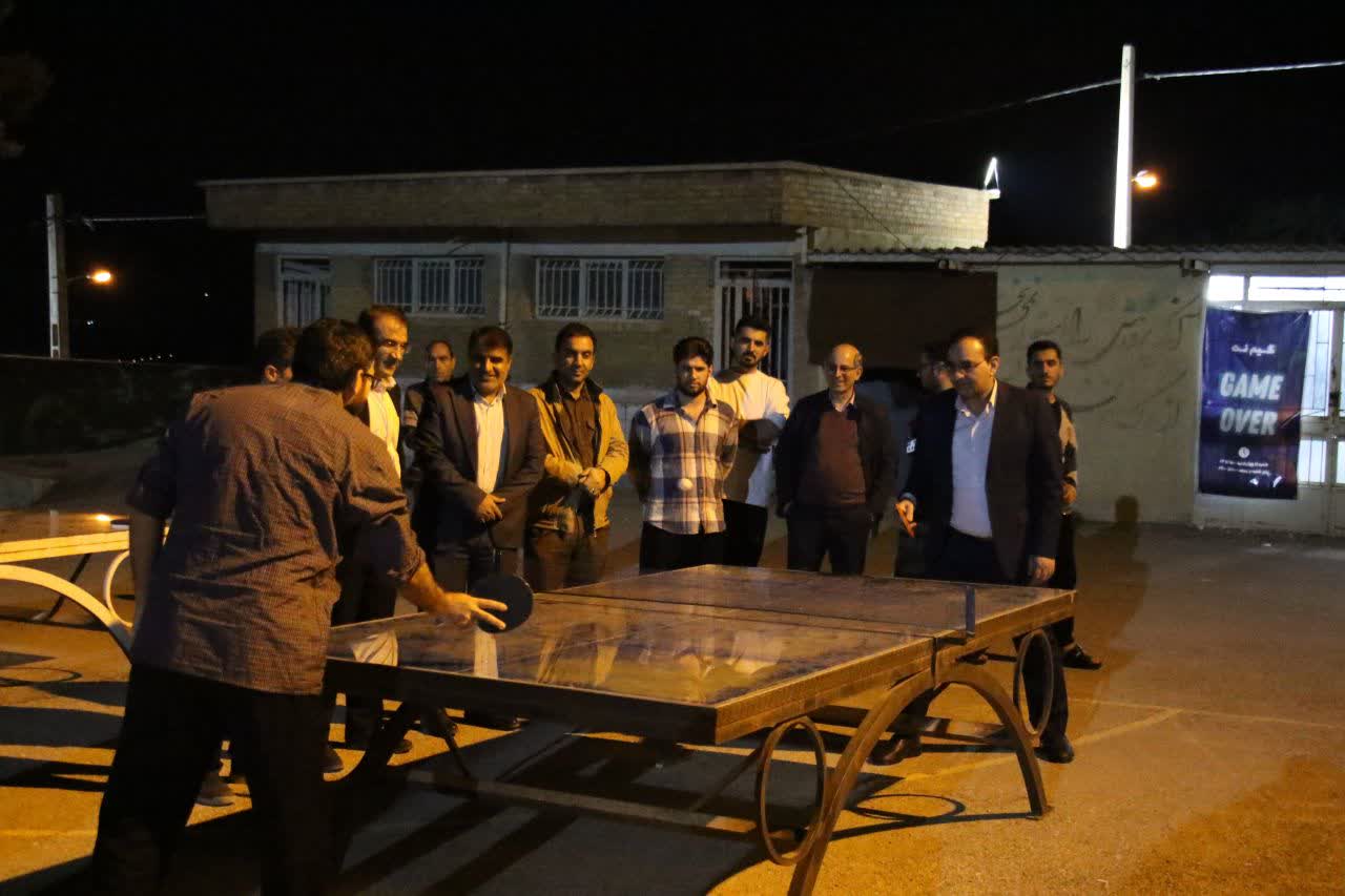 بازديد معاون سياسي و امنيتي استانداري ايلام از خوابگاه‌هاي دانشجويي دانشگاه ايلام 