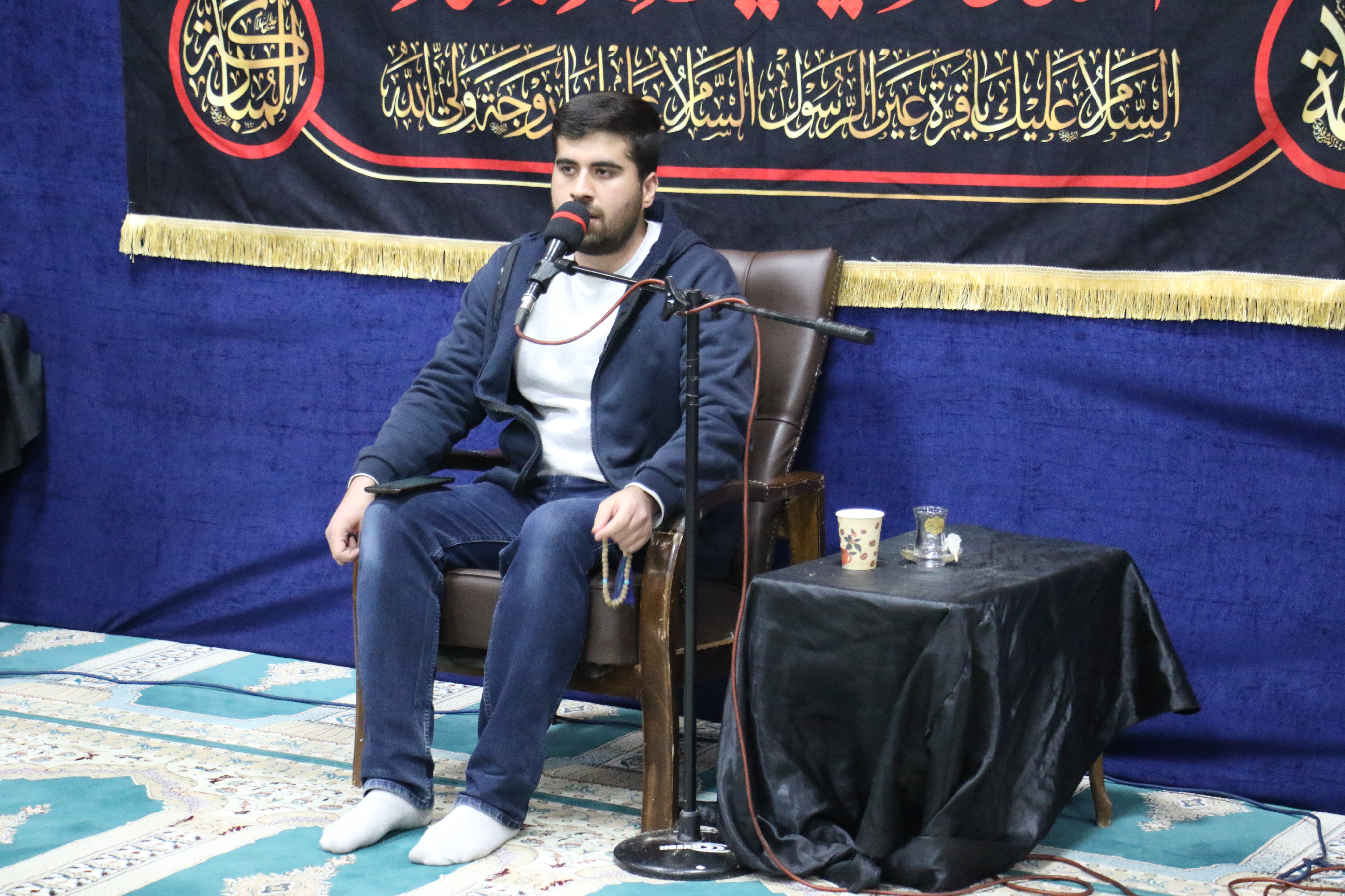 گزارش تصويري برگزاري مراسم عزاداري ايام فاطميه (س) در دانشگاه ايلام