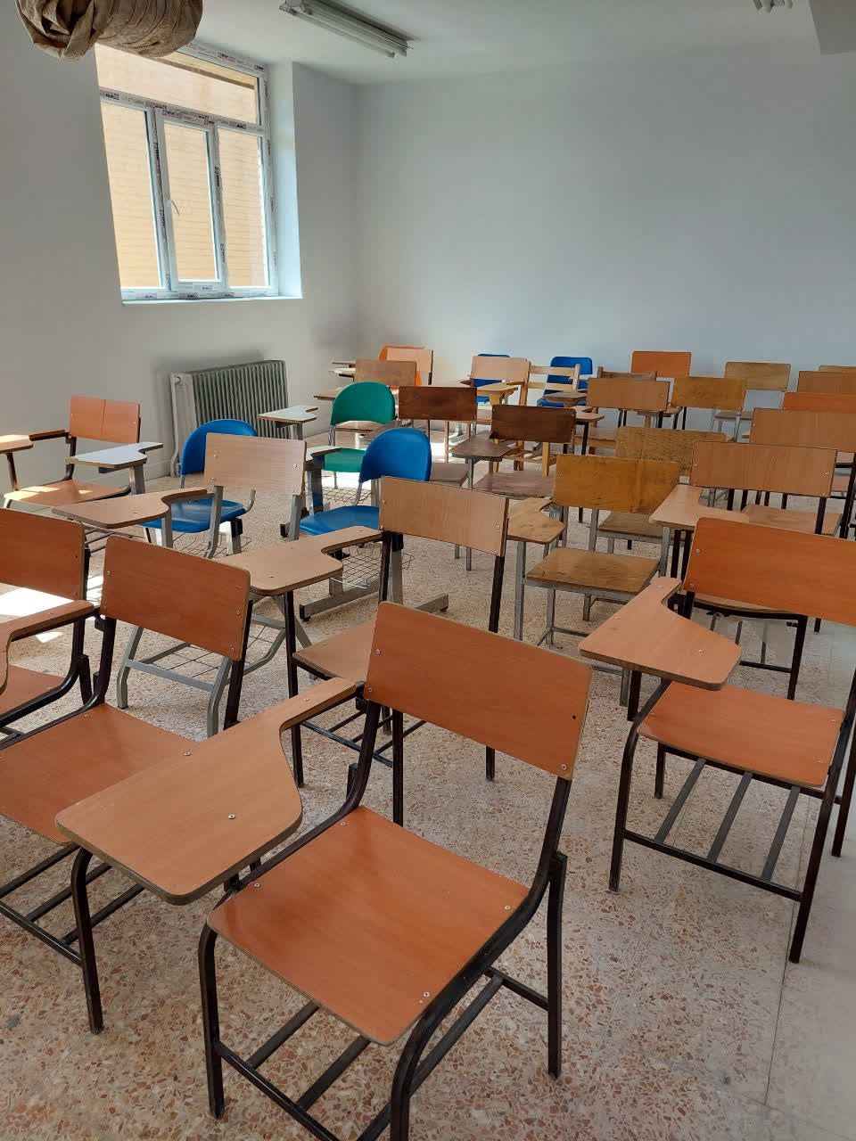 گزارش اقدامات عمراني و تعميراتي دانشکده پيرادامپزشکي در ايام تعطيلات تابستان