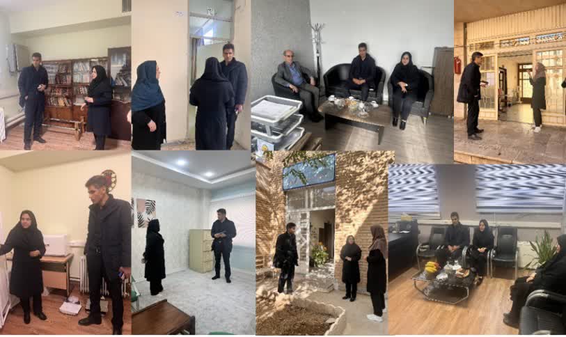 گزارش بازديد دبير منطقه پنج مراکز مشاوره، سلامت و سبک زندگي از مرکز مشاوره، سلامت و سبک زندگي دانشگاه ايلام