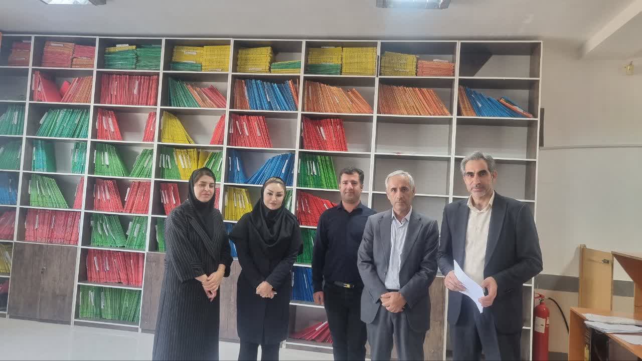 بازديد هيات نظارت، ارزيابي و تضمين کيفيت از مراکز آموزش عالي شهرستان دره شهر